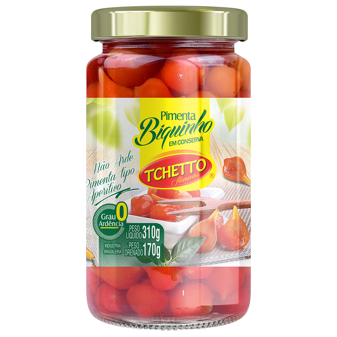 Pimenta Biquinho Vermelha 310g