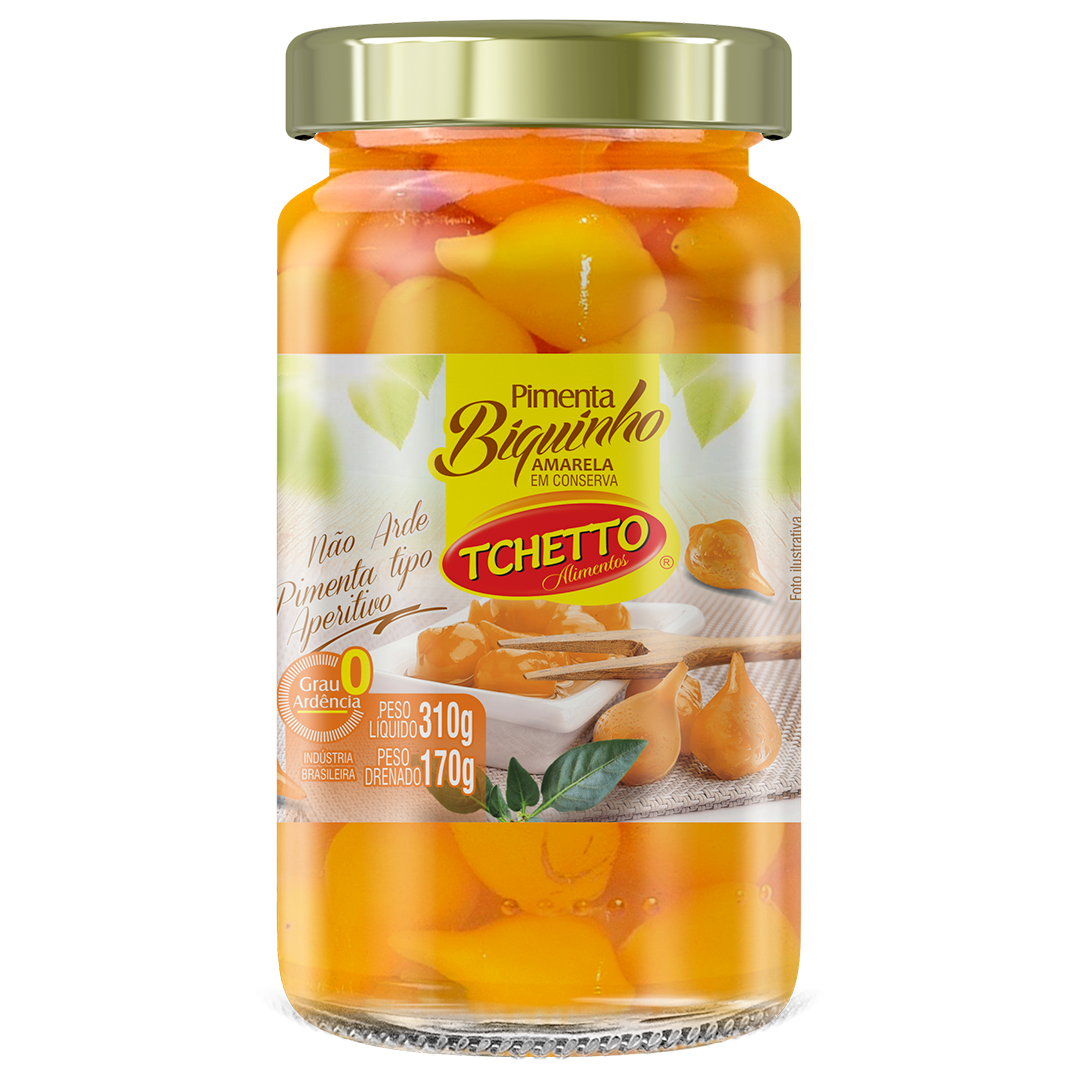 Pimenta Biquinho Amarela 310g