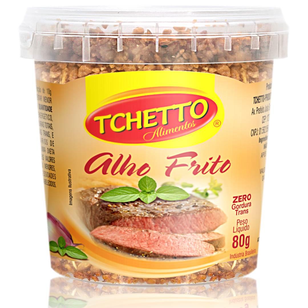 Alho Frito 80g (Pote)