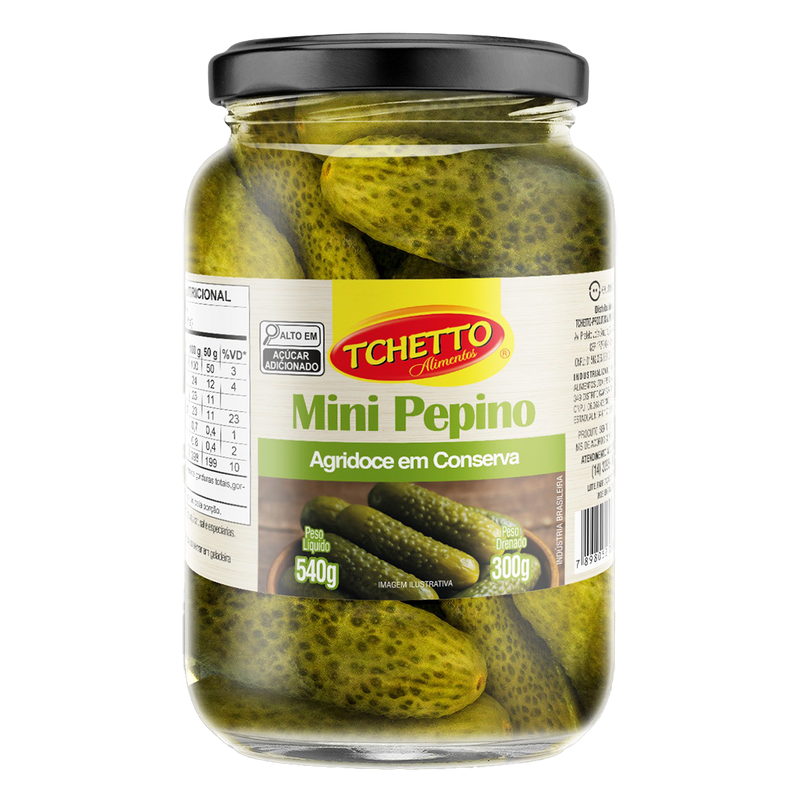 Pepino em Conserva