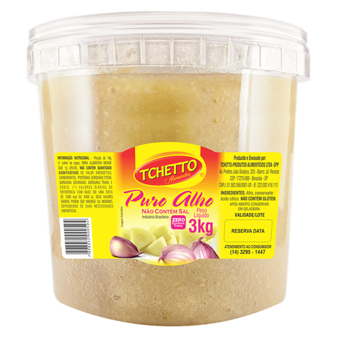 Puro Alho 3kg